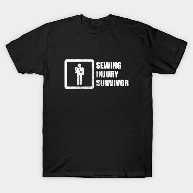 Sewing Injury Survivor T-Shirt by GloopTrekker